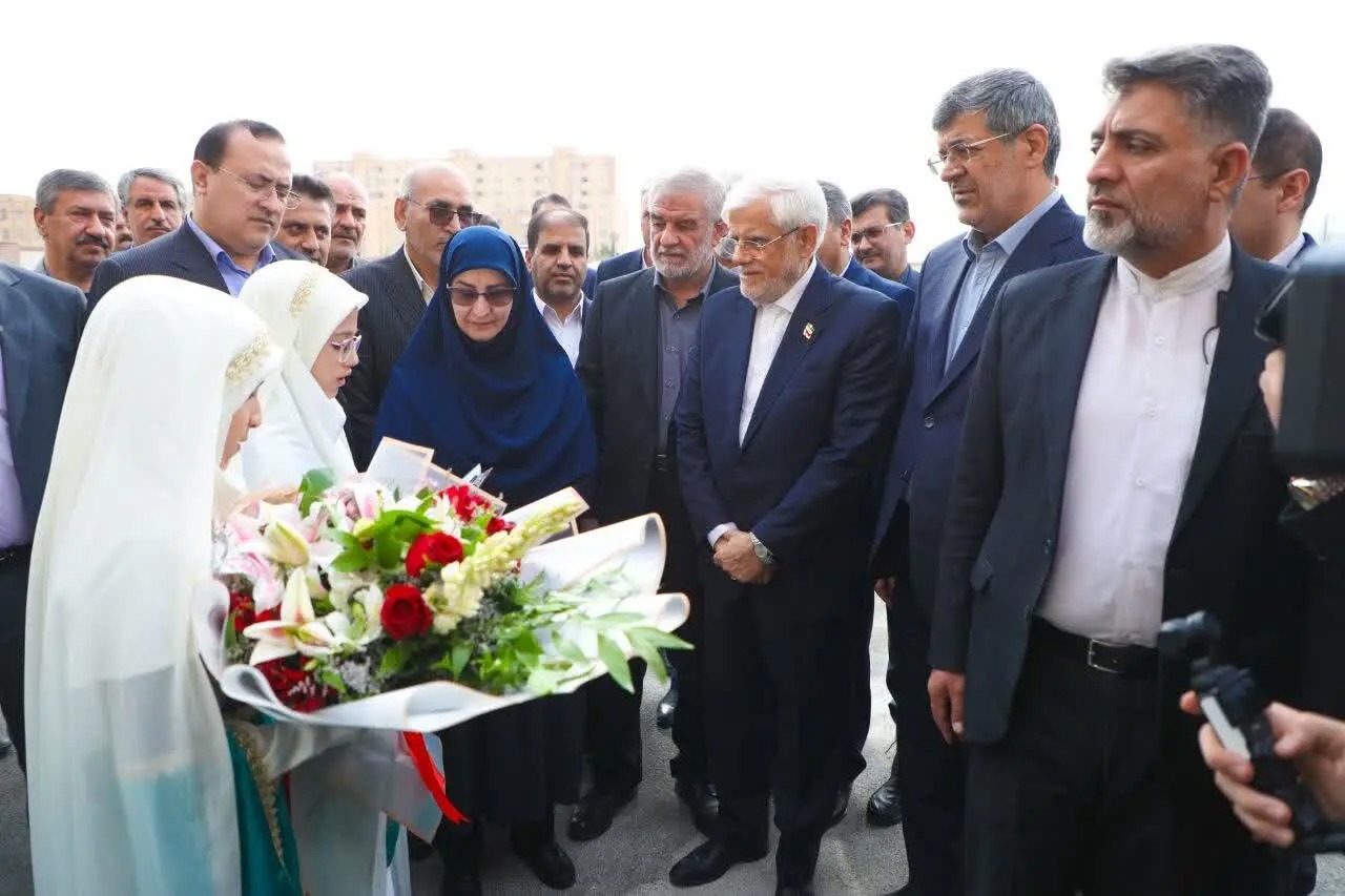 بهره‌برداری از مجموعه آموزشی خیرساز با حضور معاون اول رئیس‌جمهور
